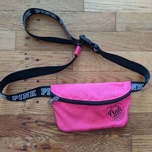 PINK Victoria's Secret "We Run This Beach" Buckle Bag